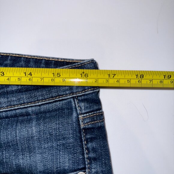 AG Adriano Goldschmied The Stilt Cigarette Leg Jeans Dark Wash Size 30R Stretch - Picture 10 of 10